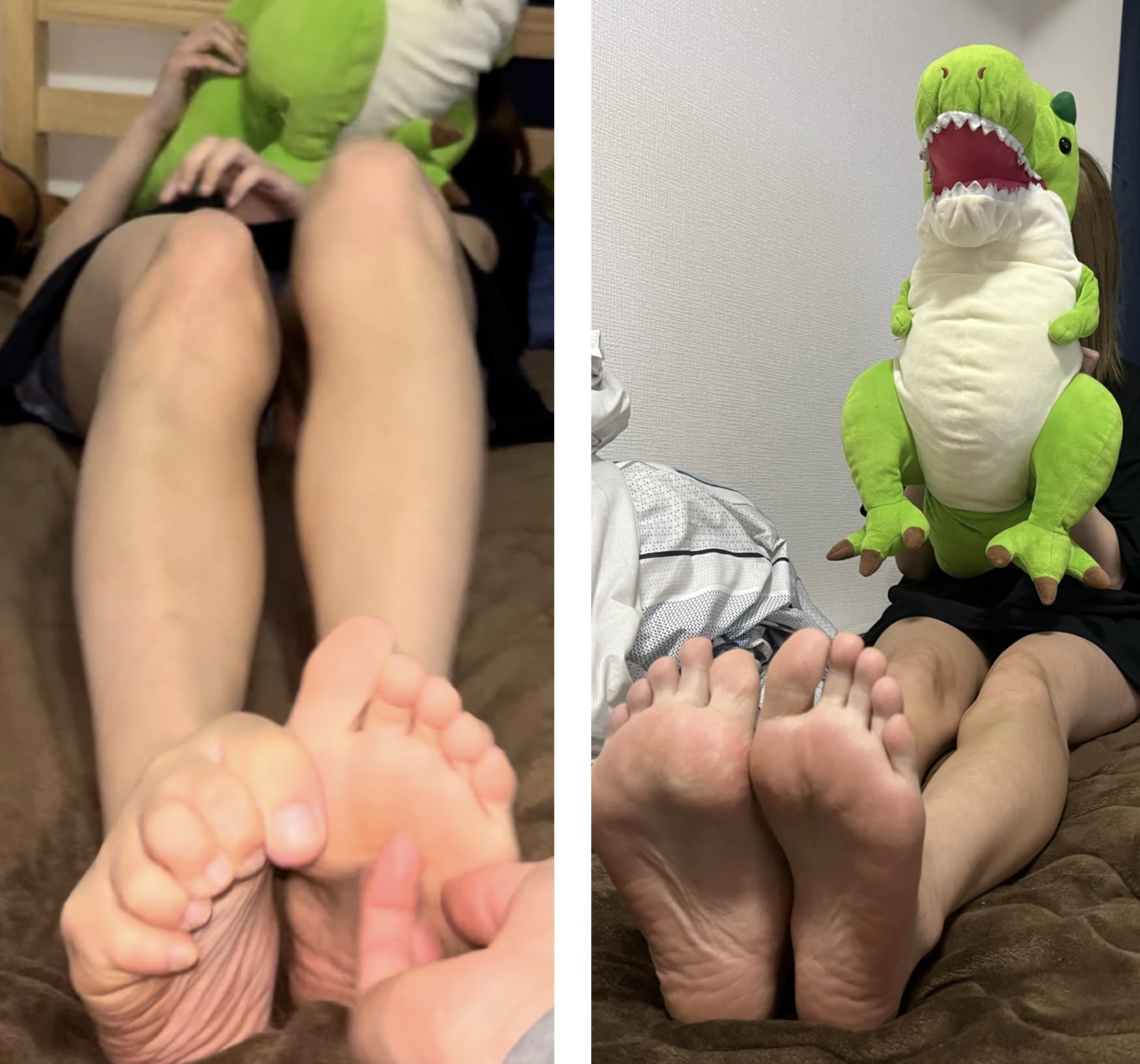 19 years old, 24cm very weak sole tickling! 3 minutes 1 second