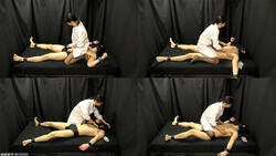 Queen Tickling Legend Queen Mahiro Tickled on her back until she loses consciousness [Scene 1]-
