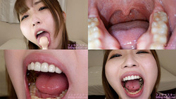 [Oral fetish] Maria Wakatsuki&#39;s maniac oral observation and oral fetish play! [Swallowing]