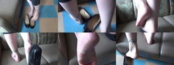 女人脱鞋(不姿式的照片) M2-6