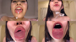 Maya Kikuchi - Smell of Her Erotic Long Tongue and Spit Part 1