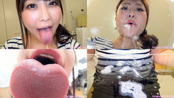 Nonoka Izumi - Smell of Her Erotic Long Tongue and Spit Part 1