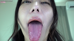 First half ① Full subjective video of Renka Yamamoto! Show your tongue! Mouthpiece! Dildo licking!