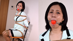 Pretty Japanese MILF Tamami Bound and Gagged First Time Part2