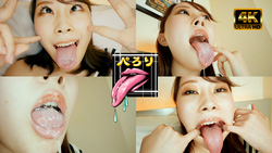 [Tongue fetish] Hasegawa Koyoi&#39;s thick trance-like ahegao