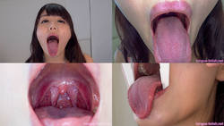 [舌 fetiberofeci] 崎毛長舌頭和嘴巴仔細觀察