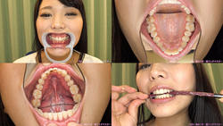 【歯フェチ】ゆいちゃんの健康的な天然歯をじっくり観察！！【川越ゆい】