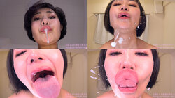 [舌头恋物癖吐恋物癖] Tomoka Akari 的色情长舌头，吐口水，口臭熟练课程 1